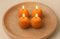 Motichoor Ladoo Candle 4 Pc