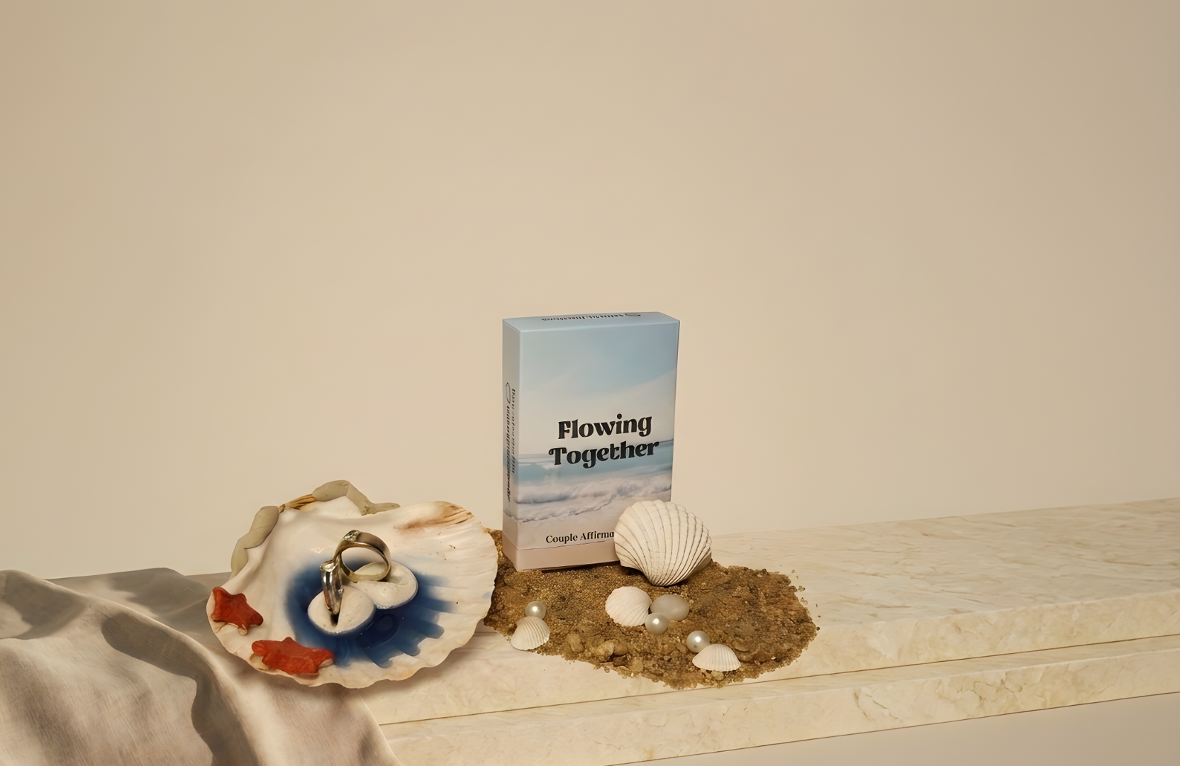 Flowing Together - Affirmation Cards For Couples