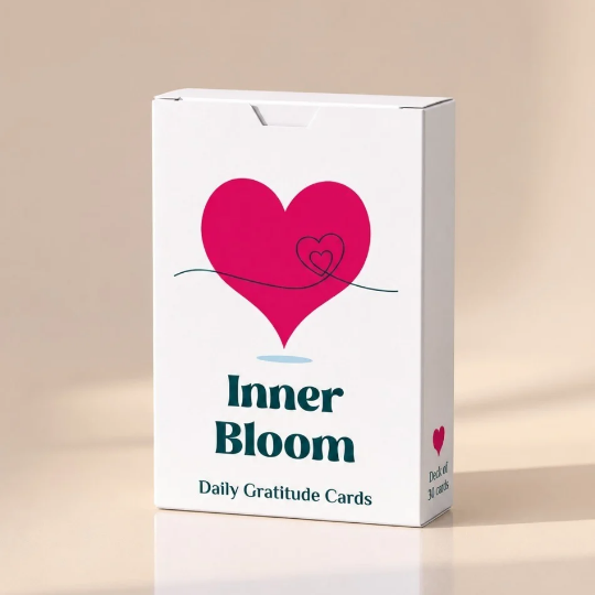 Inner Bloom - Gratitude Cards for Self Care