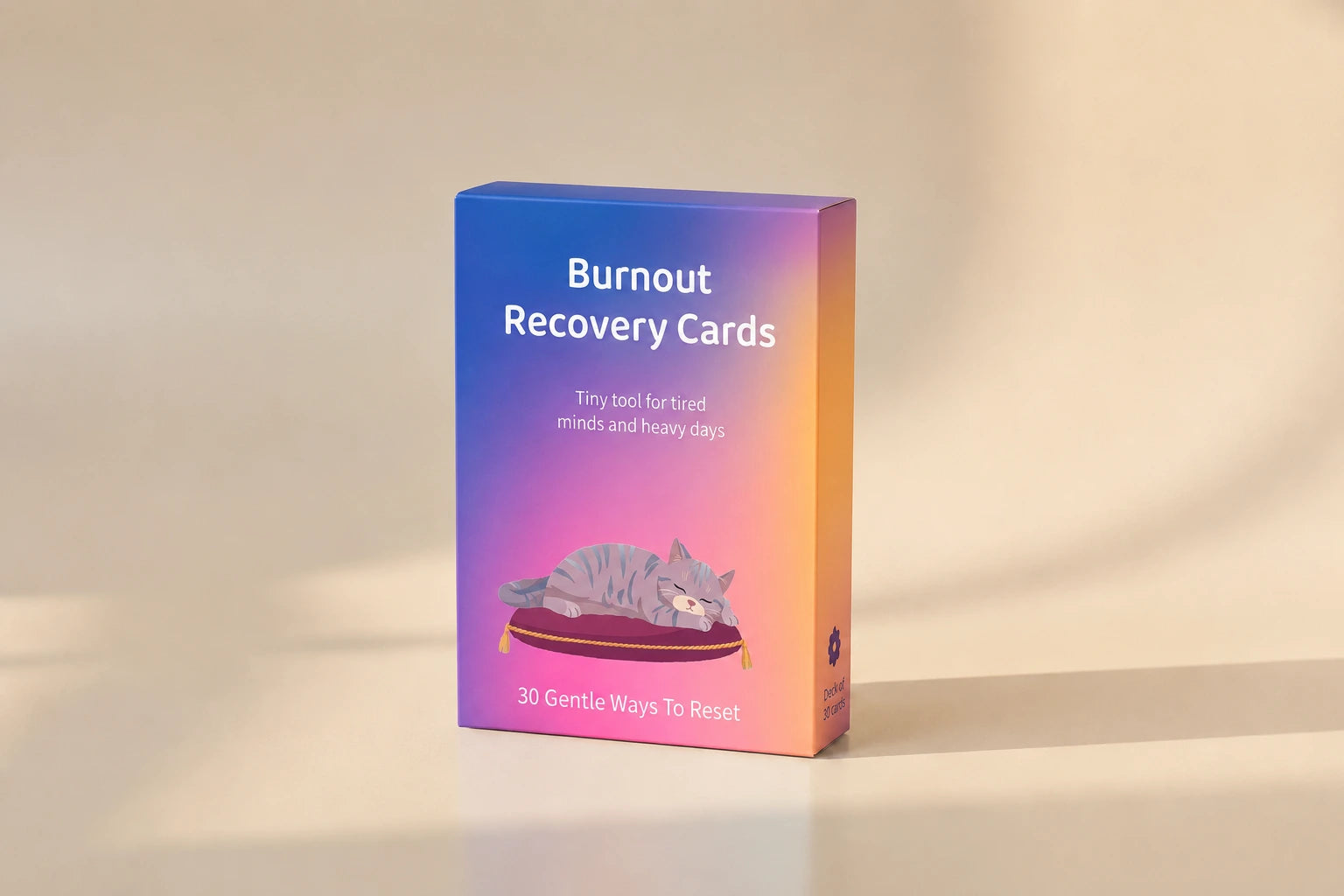 Burnout Recovery Cards