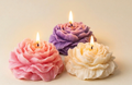 Peony Candles 3 Pc