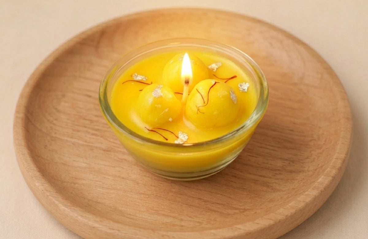 Rasmalai Candle