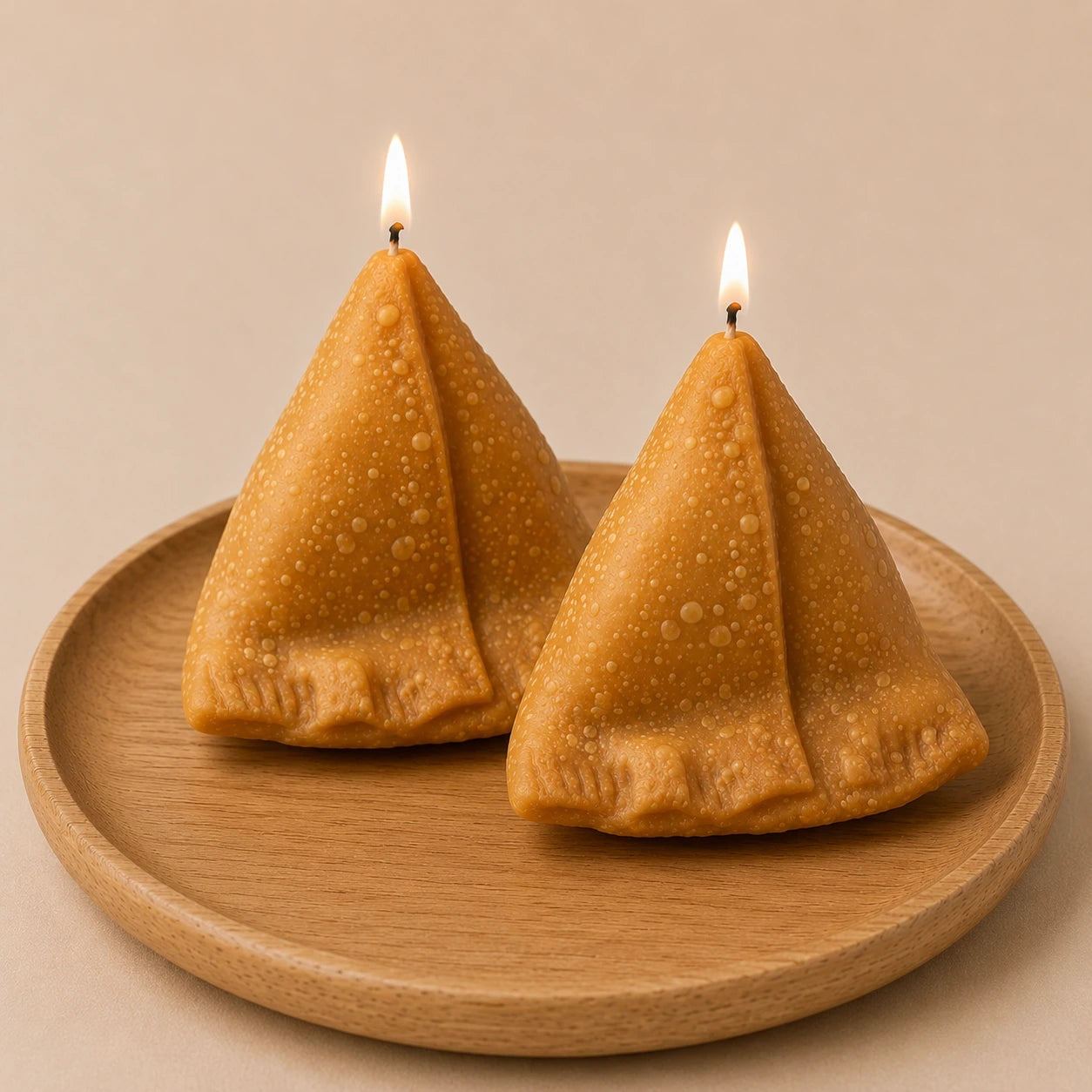 Samosa Candle