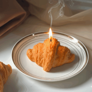 Croissant Candle