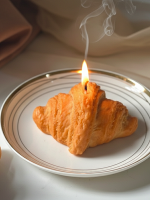 Croissant Candle