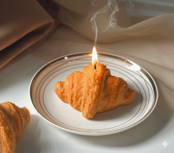 Croissant Candle