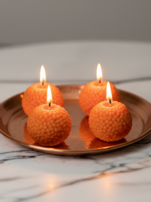 Motichoor Ladoo Candle