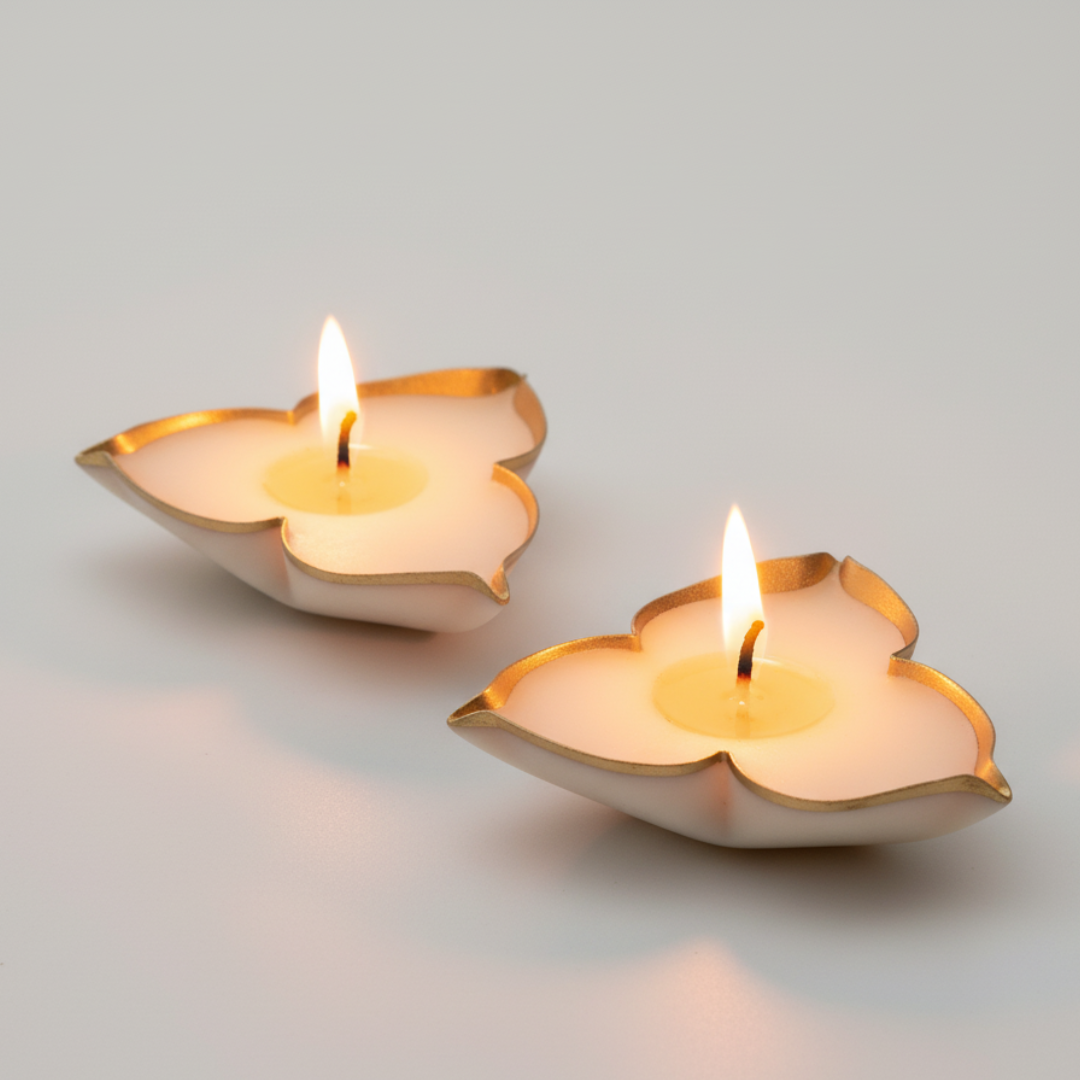 Three Petal Urli Diya