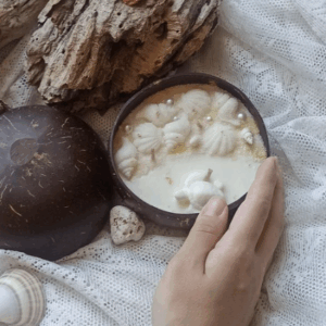 Coconut Shell Candle